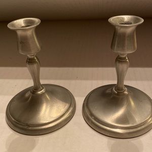 Connecticut House Pewter Small Candles candle Holder
